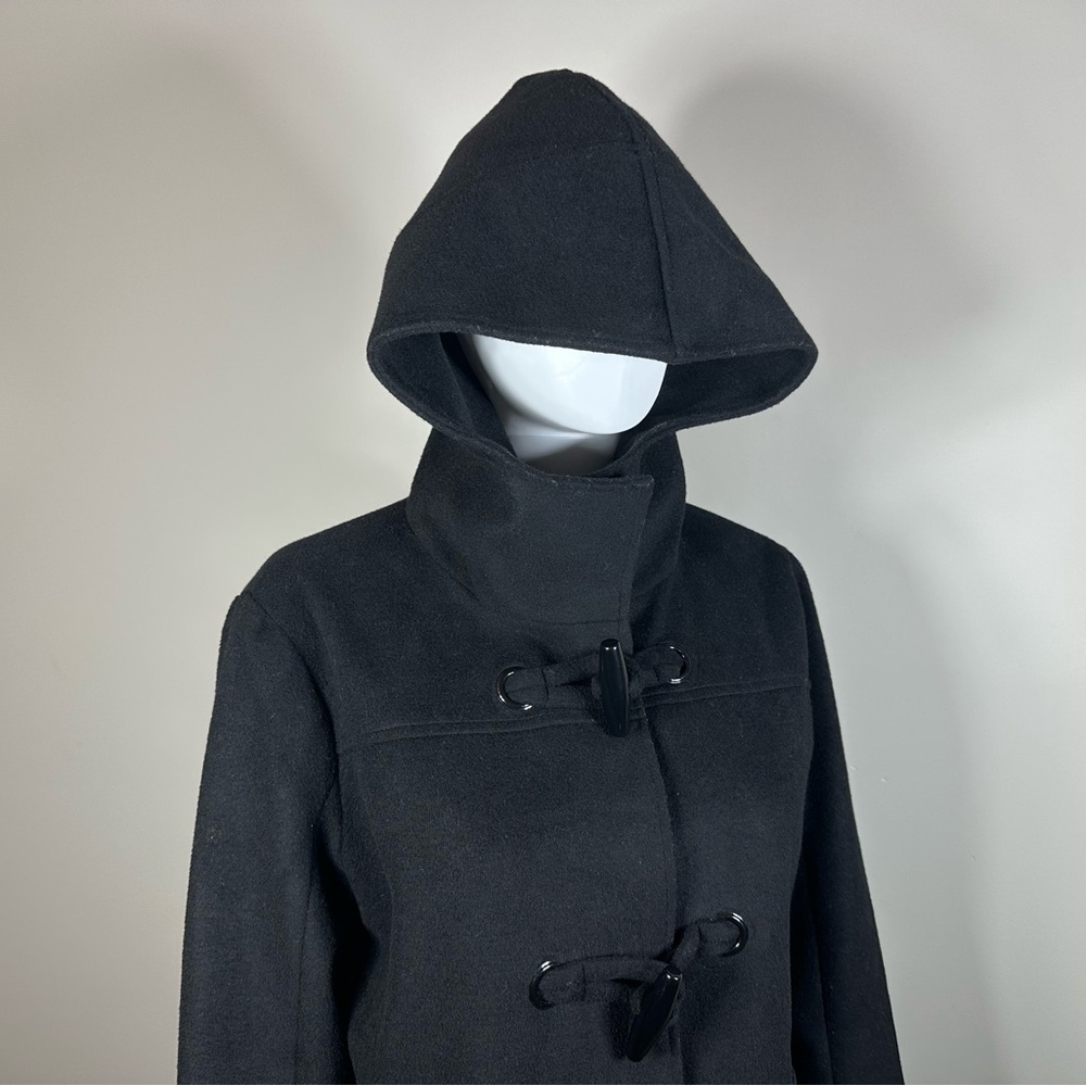 Pendleton Duffle Toggle Wool Hooded Coat - image 3